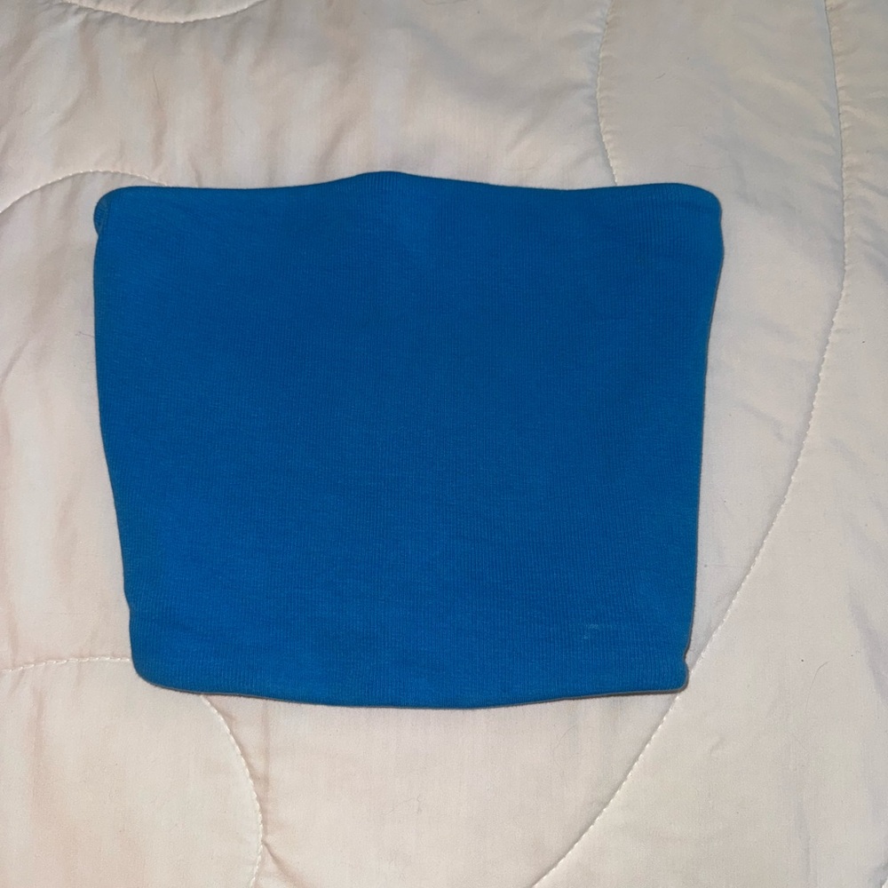 ZARA Vibrant Blue Tube Top